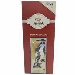 Café Descafeinado Monodosis 25u sistema E.S.E. 7 gramos| Mogorttini