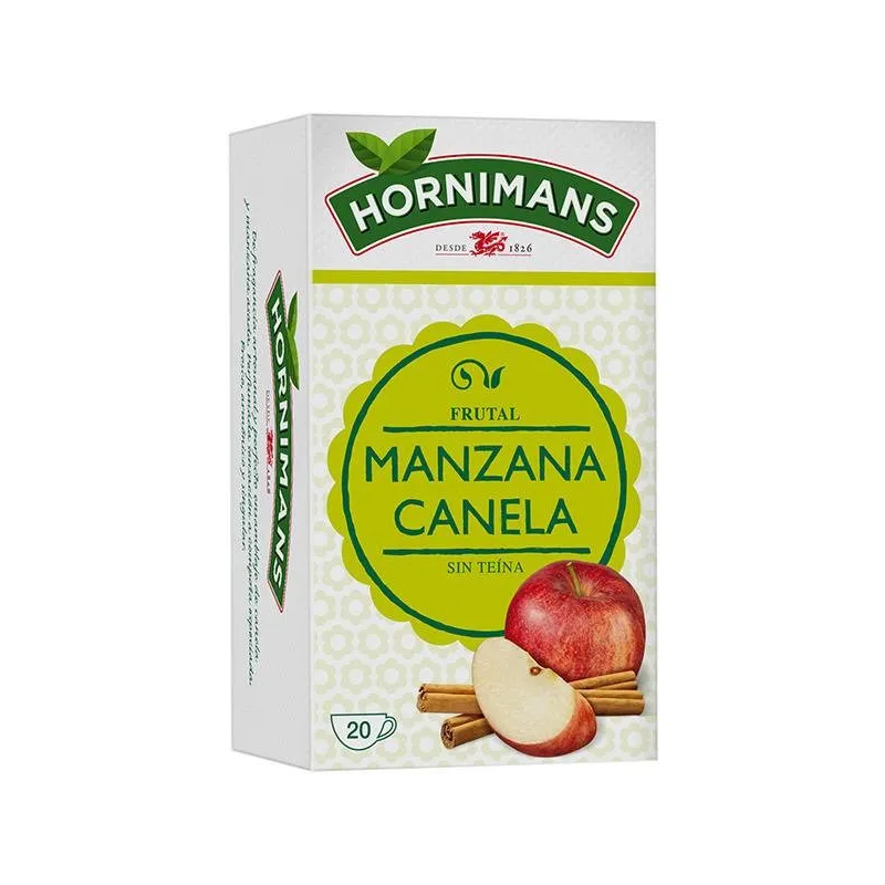 Infusión de manzana y canela 20 bolsitas Hornimans