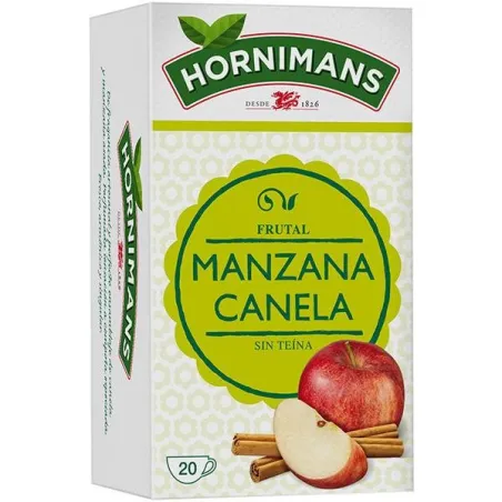 Infusión de manzana y canela 20 bolsitas Hornimans
