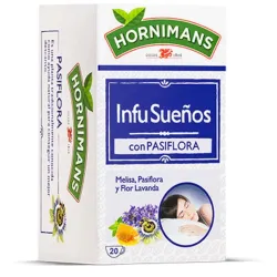 Infu sueños con pasiflora, 20 bolsitas HORNIMANS.