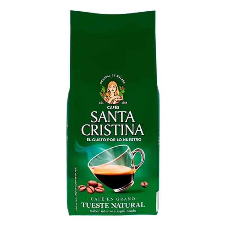 Café en grano Natural 1kg Santa Cristina