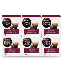 NESCAFÉ Dolce Gusto Doppio Espresso x 6, 96 Cápsulas