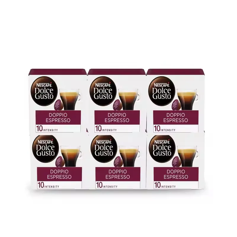 NESCAFÉ Dolce Gusto Doppio Espresso x 6, 96 Cápsulas
