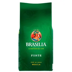 Brasilia Forte  Mezcla Café Tostado en grano 1Kg. frontal