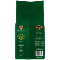 Brasilia Forte  Mezcla Café Tostado en grano 1Kg. trasera