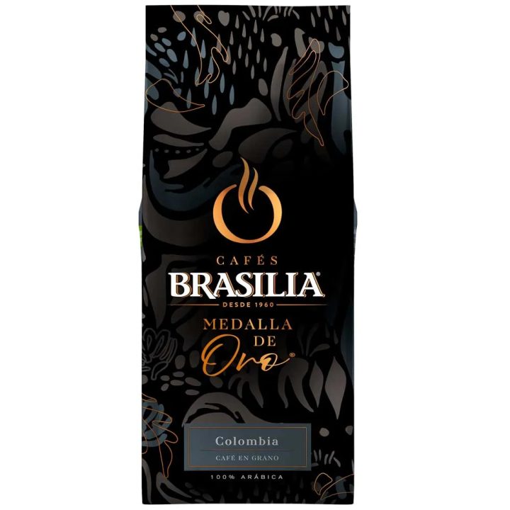 Café en grano Colombia 1kg | Brasilia Medalla OroFRONTAL
