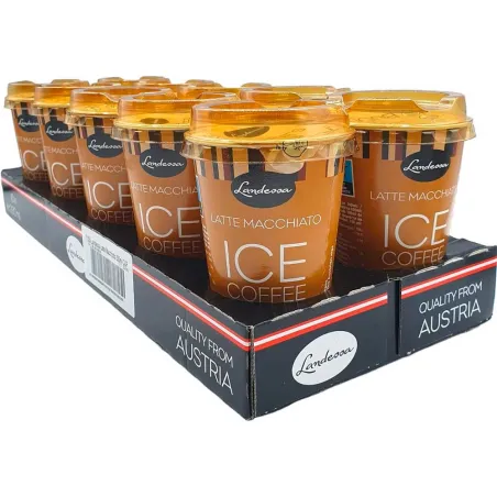 10 Café Latte Macchiato Landesa para llevar.  220ml.