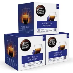 Ristretto Ardenza 3 cajas con 48 cápsulas Dolce Gusto NESCAFÉ