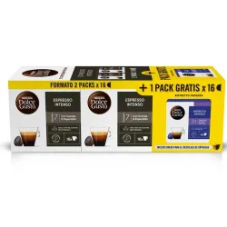 2 Espresso Intenso mas una caja de Ardenza de regalo Dolce Gusto