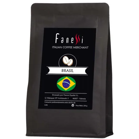 Brasil grano Fanessi mono origen 250 gramos calidad y frescura