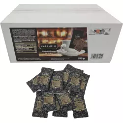 Galletas Caramelo 200 unidades de 3.5 gramos en envase individual