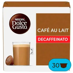 Nescafé Dolce Gusto Café con Leche descafeinado 30 cápsulas