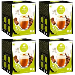 Café Cappuccino 4 cajas 64 cápsulas Origen Sensations
