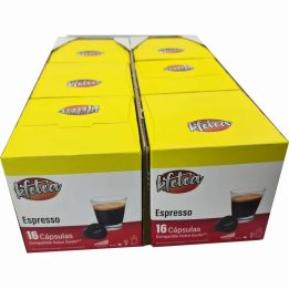 Espresso Kfetea Compatible Dolce Gusto 96 Cápsulas (6x16)