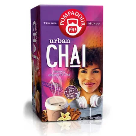 Urban Chai Pompadour 20 infusiones 8412900401054