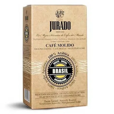 Brasil Café molido de Café Jurado. Cafes del mundo. 250g