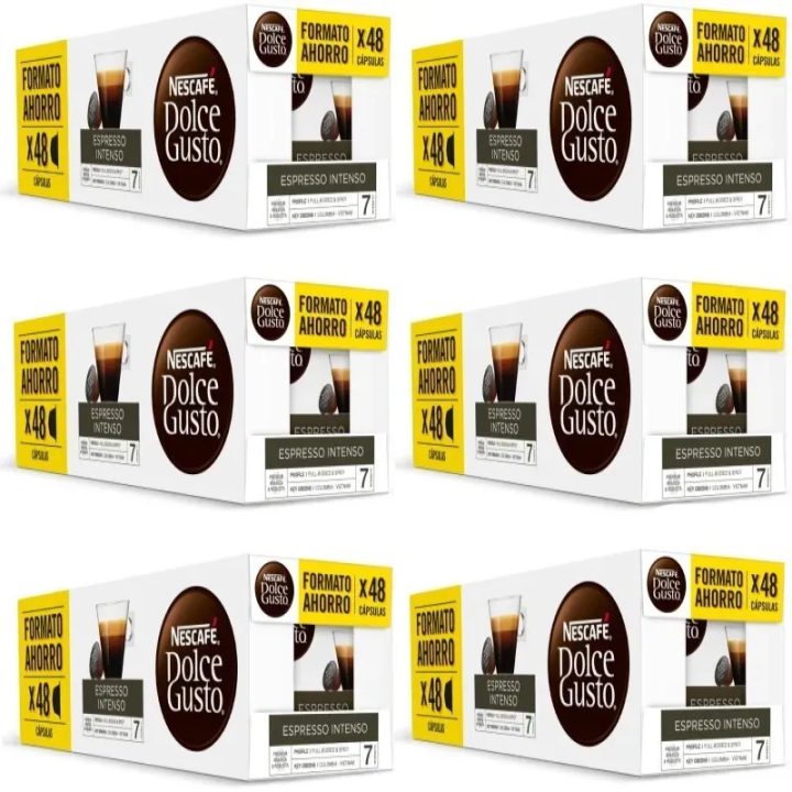 Nescafé Dolce Gusto  Espresso Intenso Pac Ahorro  x 18, 288 Cápsulas