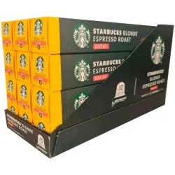 Descafeinado Blonde Espresso Roast 12 tubos Nespresso Starbucks