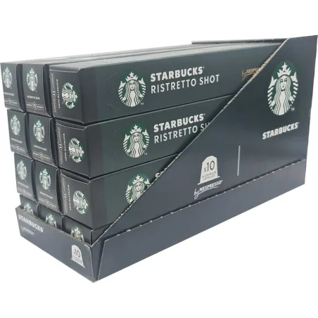 Master Ristretto Shot 120 cápsulas Nespresso Starbucks intensidad 11