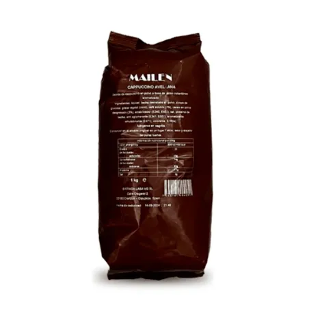 Cappuccino Avellana Mailen 1kg Soluble Especial Vending