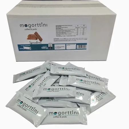 Galletas Speculoos 225 ud. de la marca Mogorttini en envase Individual 6 gramos.