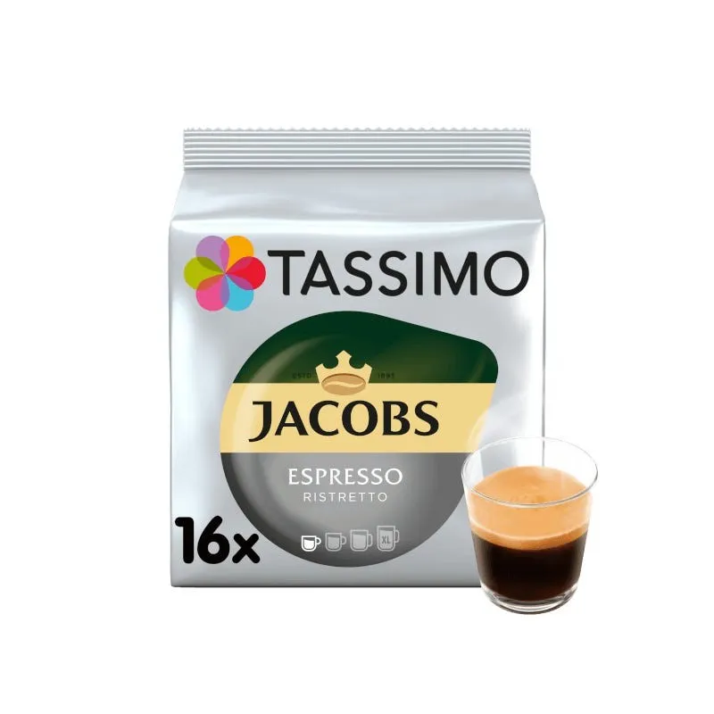 Tassimo Café Jacobs Espresso Ristretto 16 cápsulas