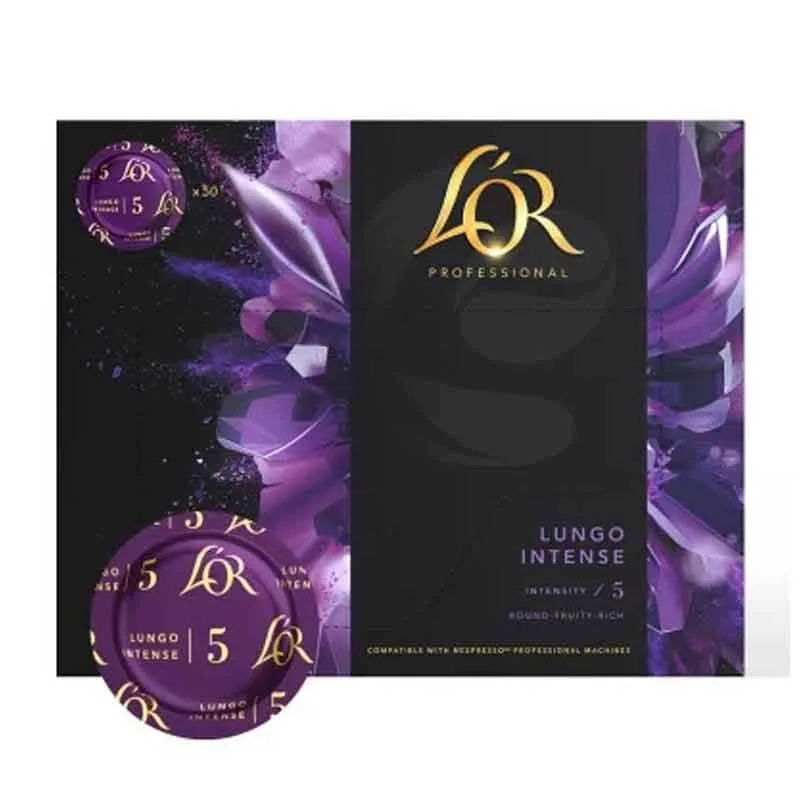 Lungo Intenso L'or 50 cápsulas para Nespresso Professional