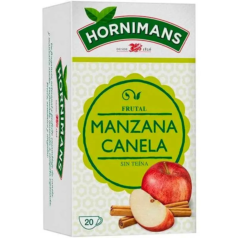Infusión de manzana y canela 20 bolsitas Hornimans