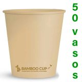 Vasos de Bamboo para Café 4 onzas 110ml 50 unidades