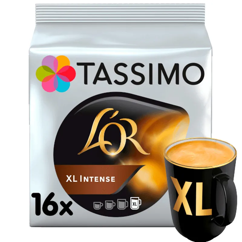 L'or XL Intenso 16  cápsulas Tassimo