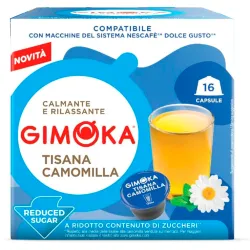 Manzanilla  16 Cápsulas Gimoka compatibles con Dolce Gusto