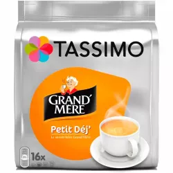 Petit Déjeuner Tassimo l'or CLASSIQUE (16 Tazas)