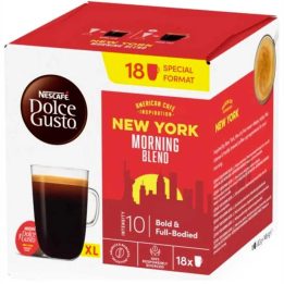 Espresso New York Dolce Gusto pack 18 cápsulas Originales 2 de Regalo