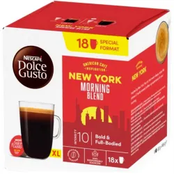 Espresso New York Dolce Gusto pack 18 cápsulas Originales 2 de Regalo