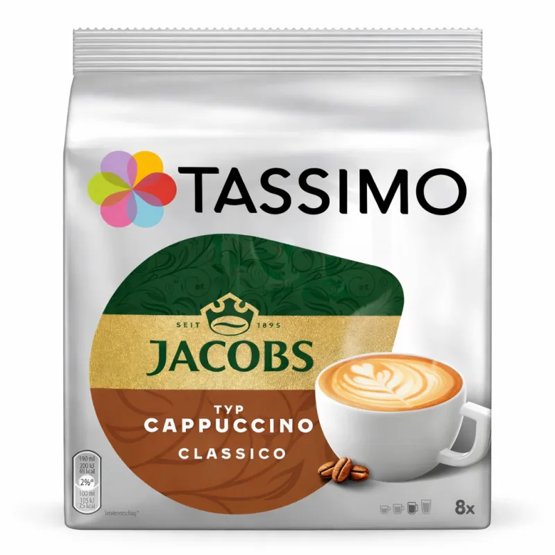 Cappuccino Classico Jacobs 8  Servicios Tassimo