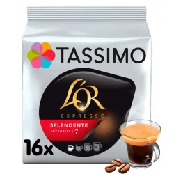 TASSIMO L'OR Espresso Splendente (16Tazas) Intensidad 7