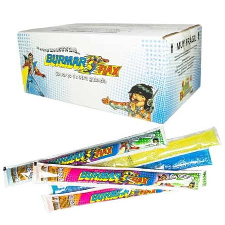 Caja de 8 Paquetes de 12 unidades de Flax Congelable Surtido de Sabores 65 ml.
