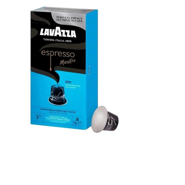 Lavazza Aluminio Espresso Descafeinado 10 Cápsulas Compatibles Nespresso®