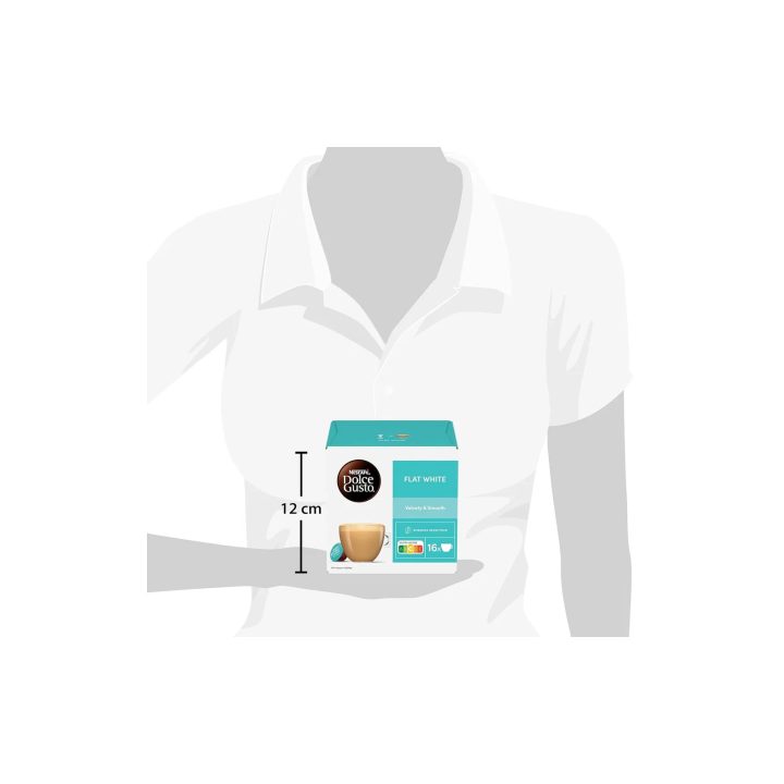 Flat White Dolce Gusto 48 Cápsulas | Pack Ahorro 3 Cajas
