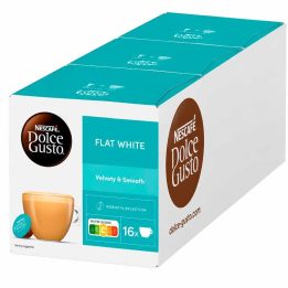 Flat White Dolce Gusto · Pack Ahorro 48 Cápsulas Café con Leche