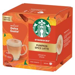 Pumpkin Spice Latte Starbucks Dolce Gusto 12 cápsulas