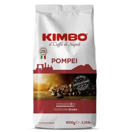 Kimbo Pompei el café Napolitano 1 kg intensidad máxima