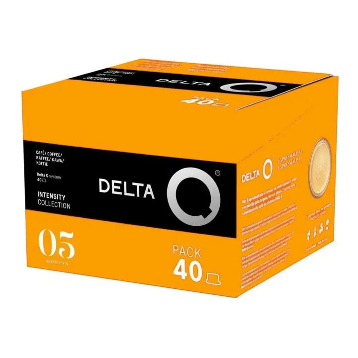 Pack XL Qonvictus Espresso intensidad 5, 40 cápsulas Delta Q