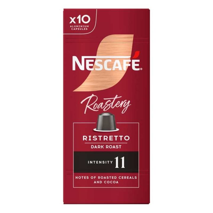 Nescafe Roastery Ristretto 11 - 10 capsulas compatibles Nespresso