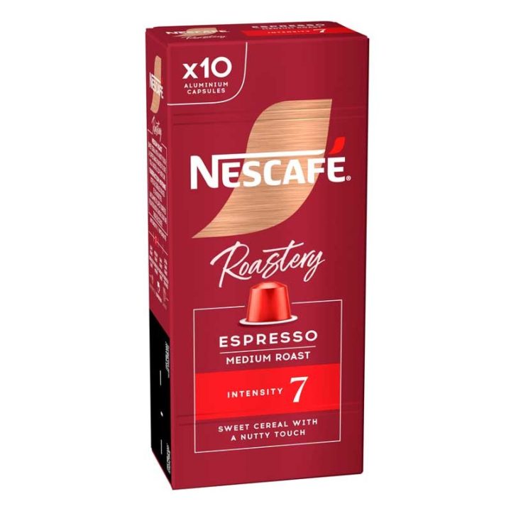 Nescafe Roastery Espresso Intenso 7 - 10 capsulas compatibles Nespresso
