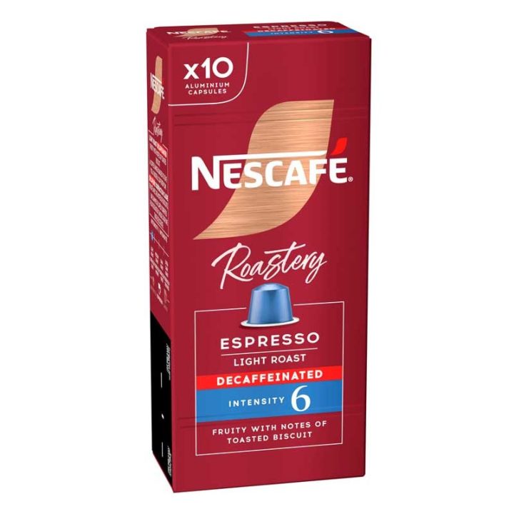Nescafe Roastery Descafeinado 6 - 10 capsulas compatibles Nespresso