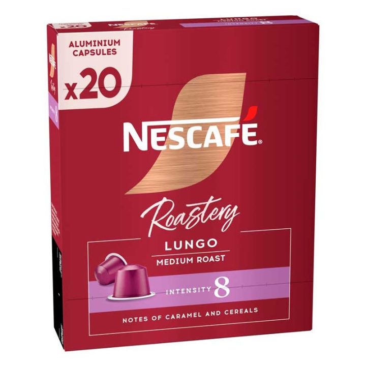 Nescafe Roastery Lungo 8 - 20 capsulas compatibles Nespresso