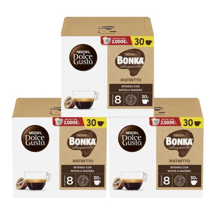 Magnum Ristretto Bonka Dolce Gusto · 90 Capsulas Tueste Intenso