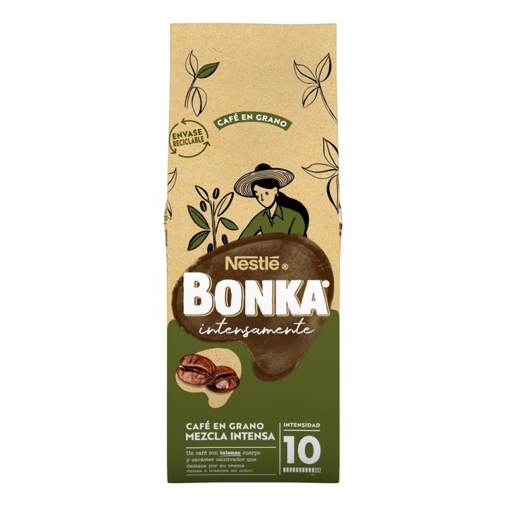 Café en Grano Bonka Intensamente 500 g | Intensidad 10
