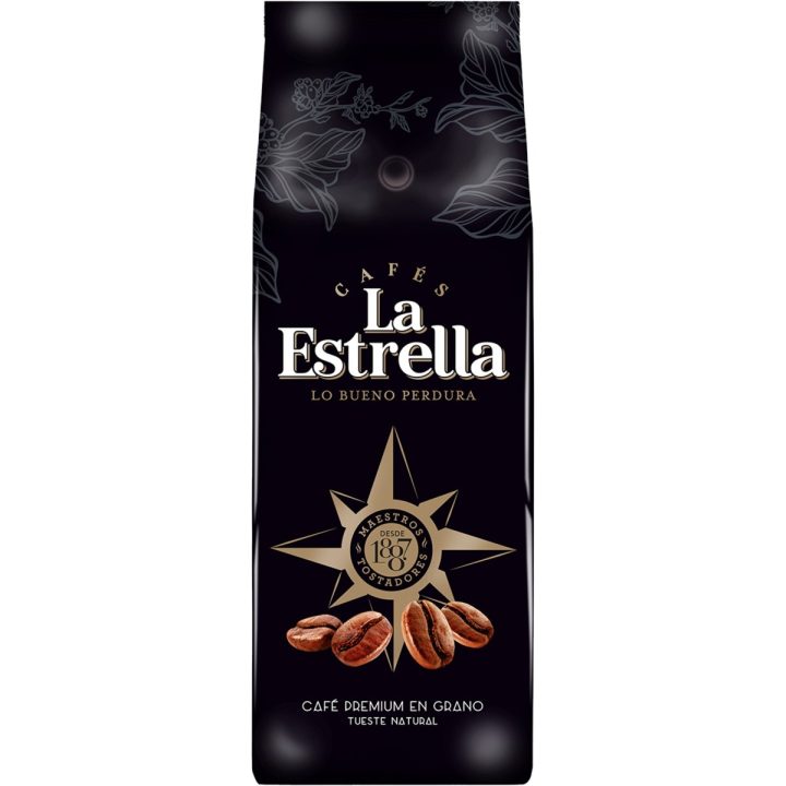 Café en Grano La Estrella Premium Natural 500 g